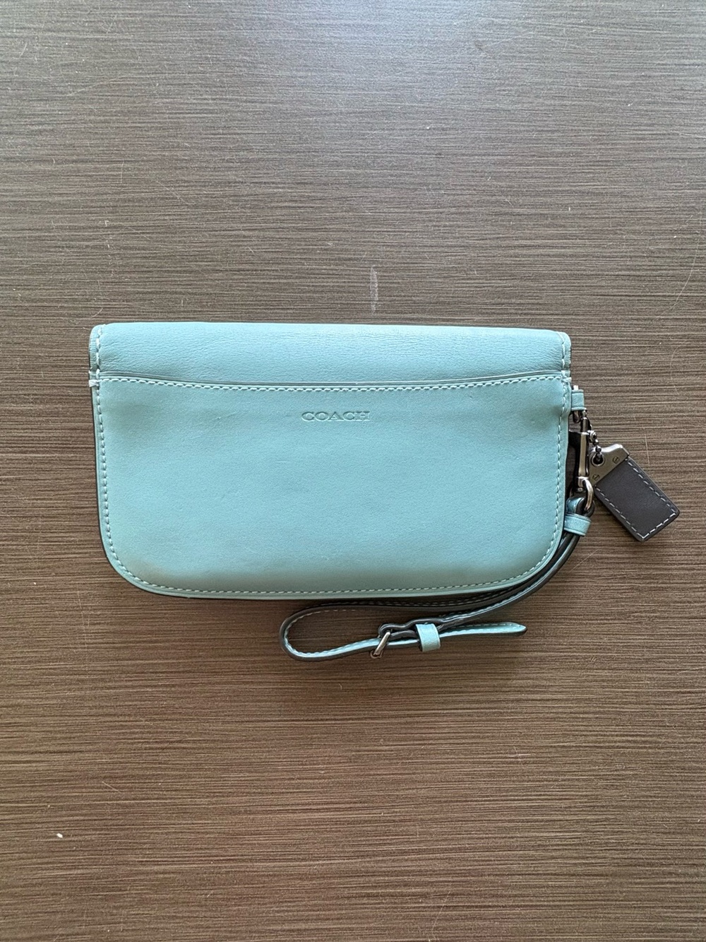 Coach 1941 Blue Clutch Wristlet - Picture 3 of 13